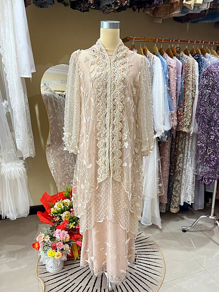 Dress Juanti Candrama Beige