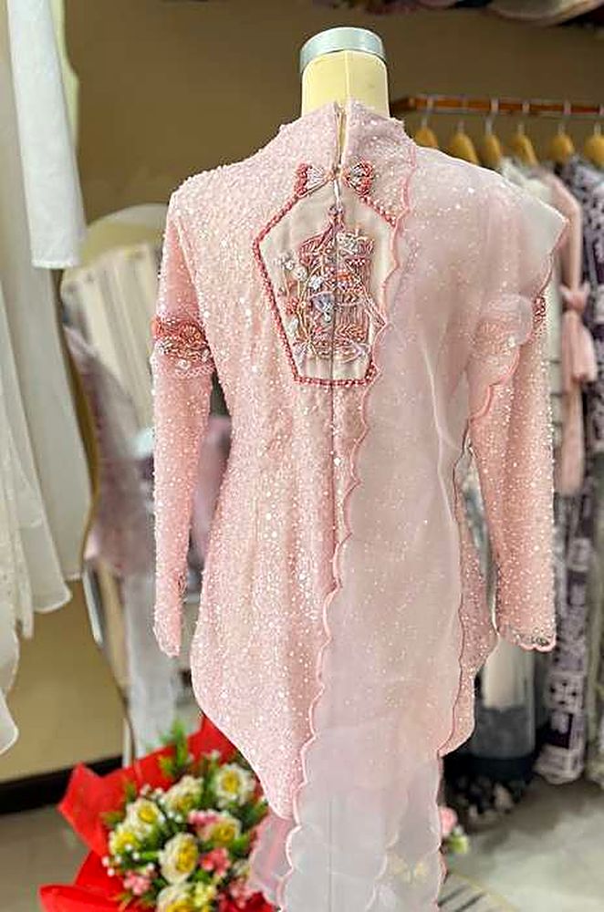 Kebaya Kasiruta Asha Pink Rose