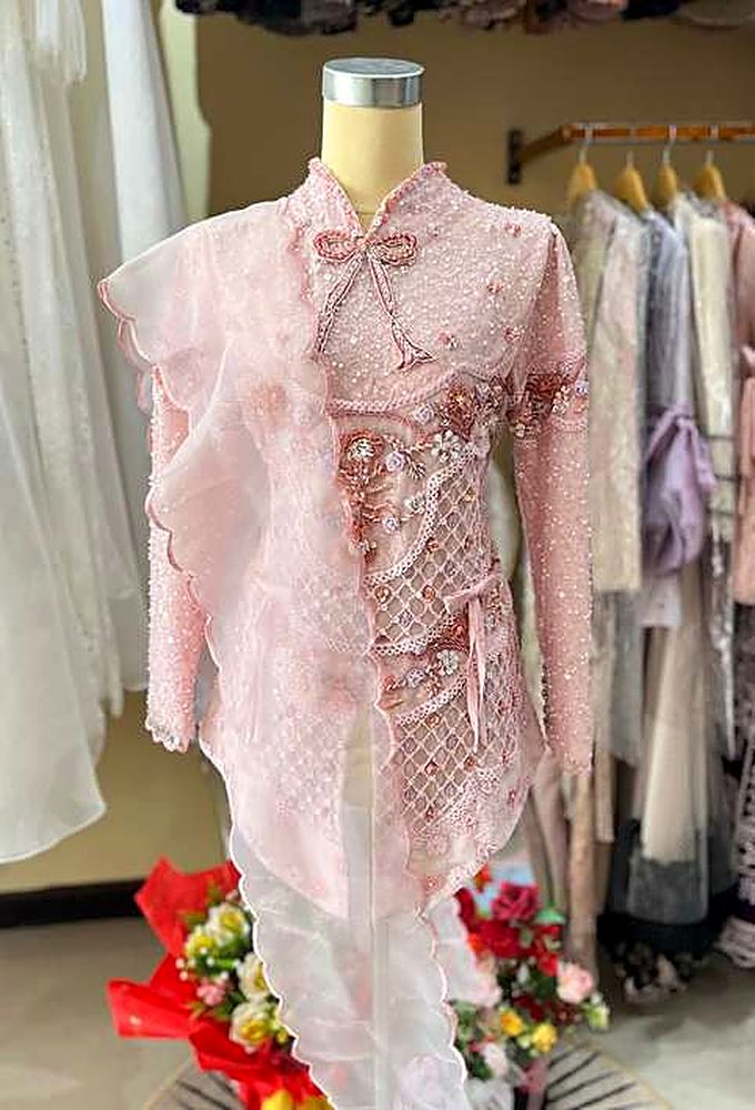 Kebaya Kasiruta Asha Pink Rose