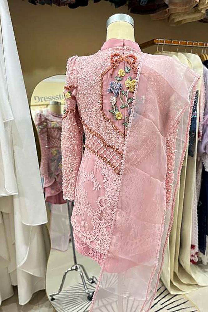 Kebaya Sonnet Powder Pink On Dusty
