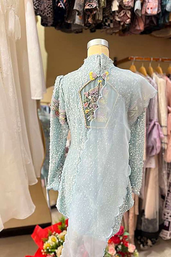 Kebaya Kasiruta Asha Ice Blue