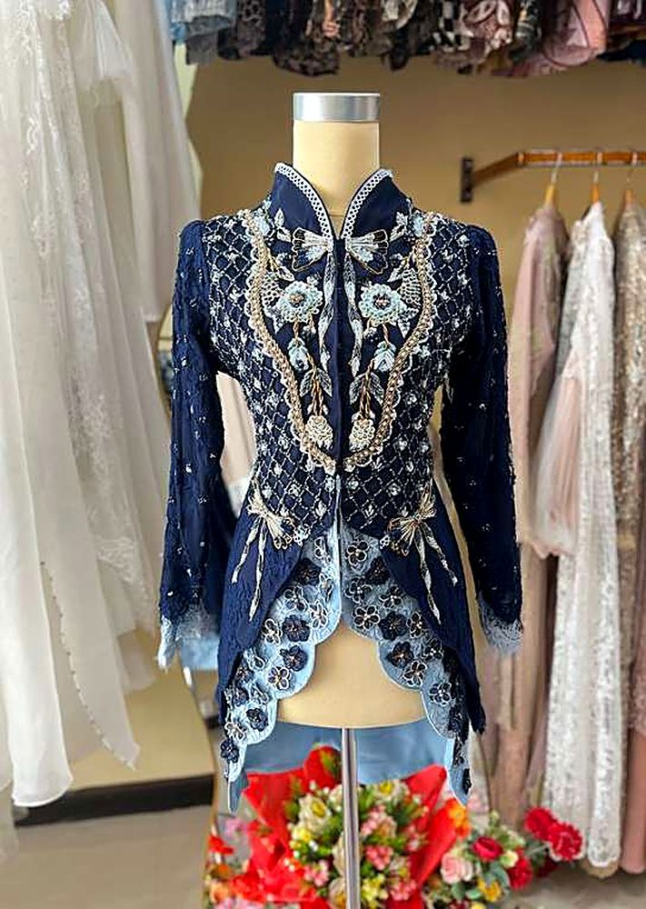 Kebaya Banda Artha Navy