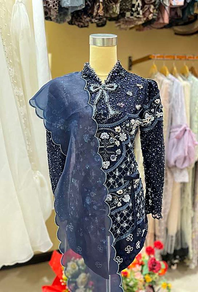 Kebaya Kasiruta Asha Navy