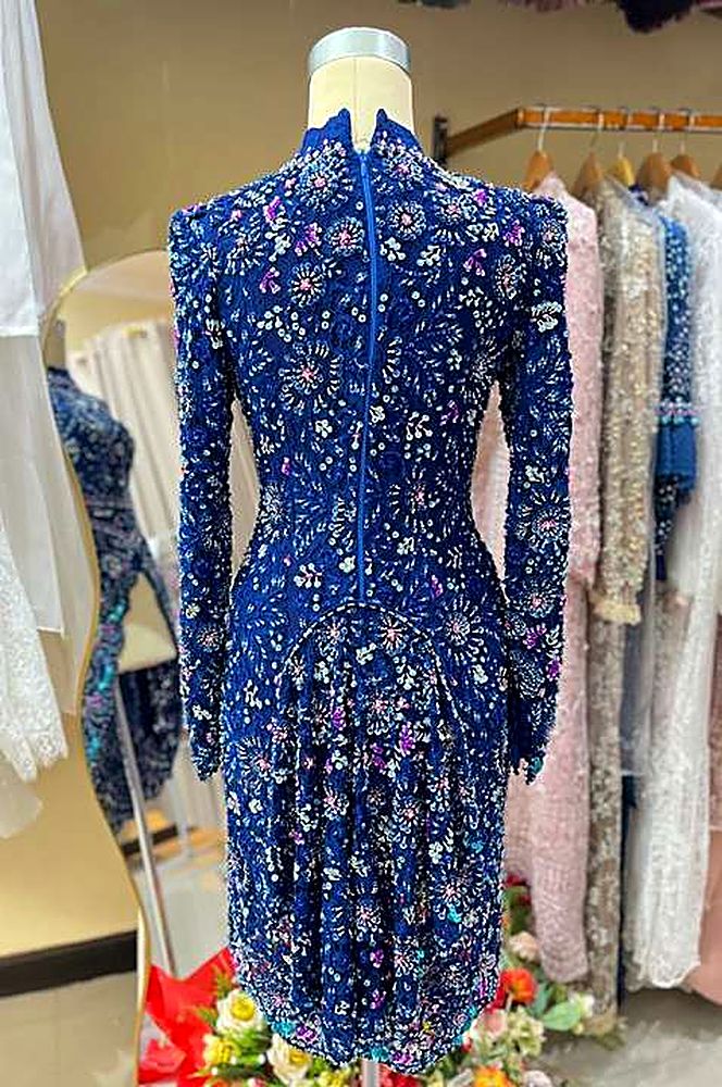 Kebaya Zayna Navy