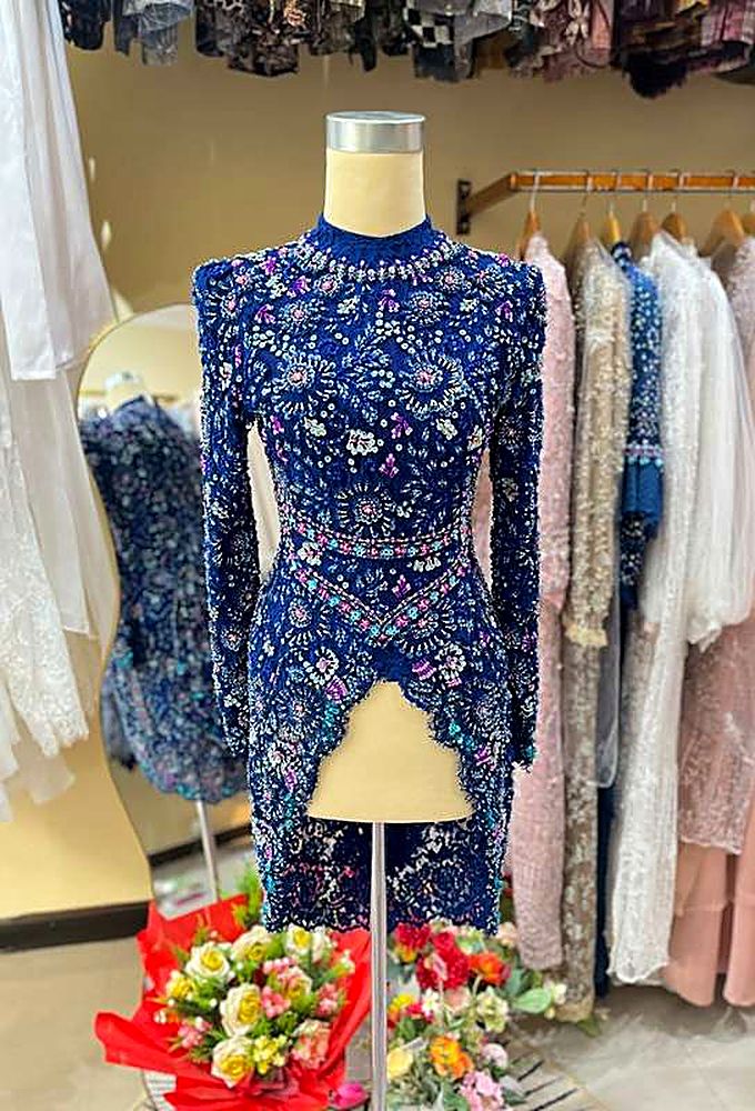 Kebaya Zayna Navy