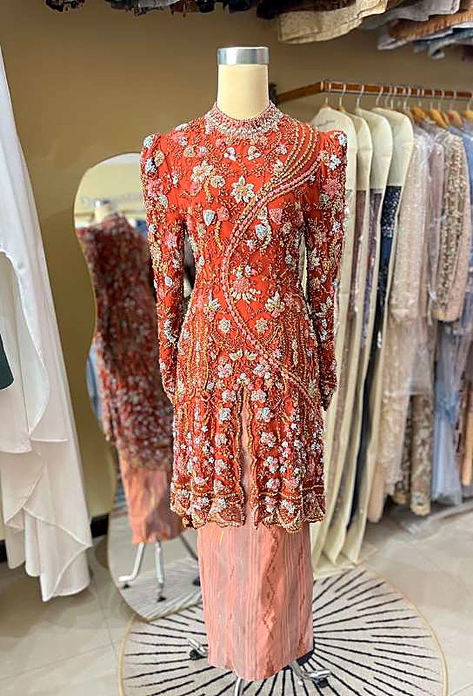 Kebaya Maharani Teracotta