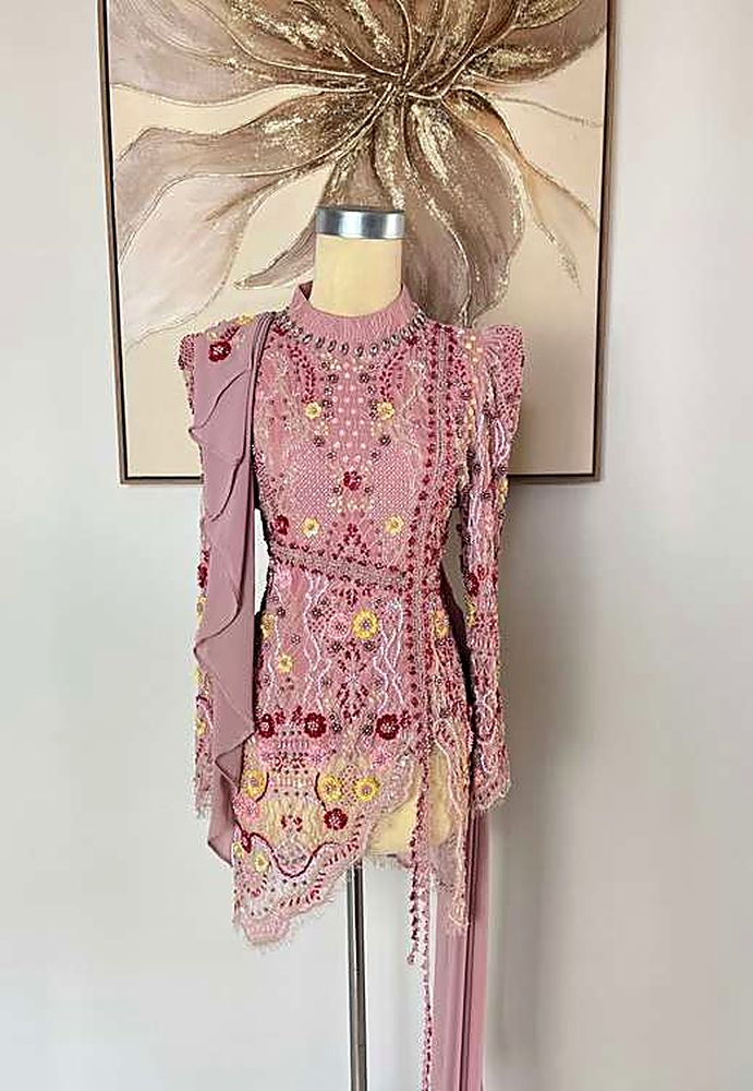 Kebaya Kamellia Dusty Pink