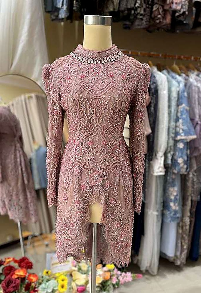 Kebaya Vayala Pink