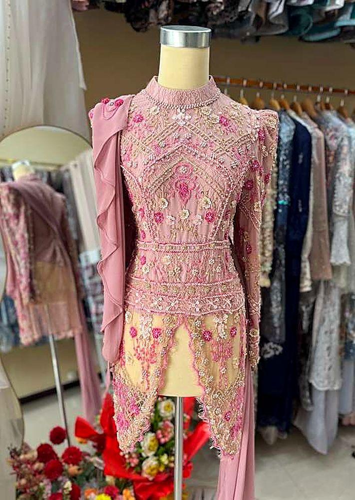 Kebaya Miya Dusty Pink