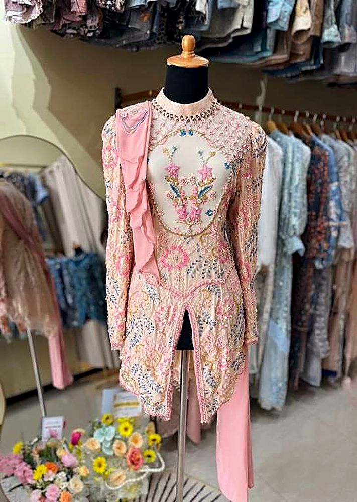 Kebaya Yummie Baby Pink