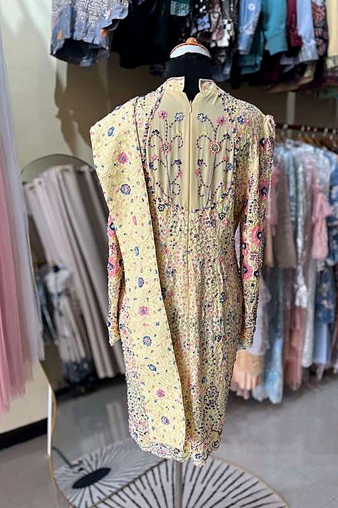 Kebaya Lova Yellow Powder