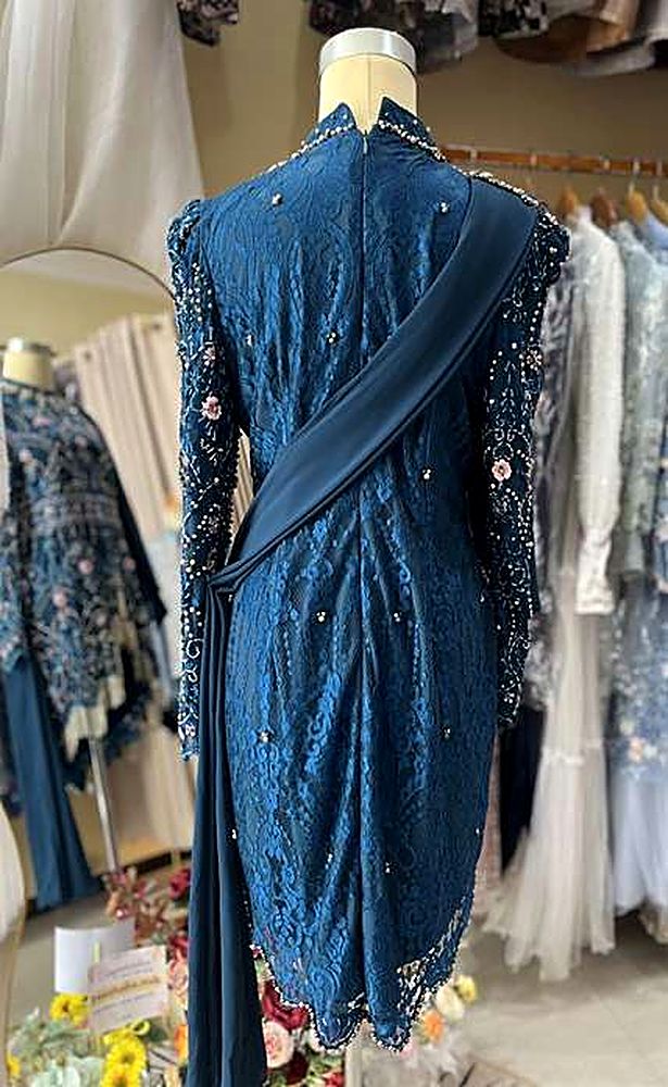 Kebaya Marsha Emerald Blue