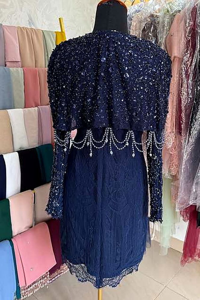 Kebaya Jurai Navy