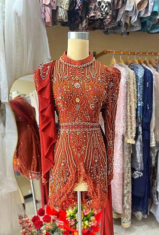 Kebaya Ophelia Teracotta