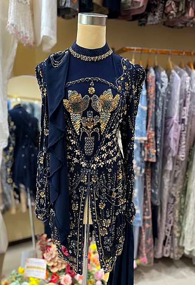 Kebaya Nafila Navy
