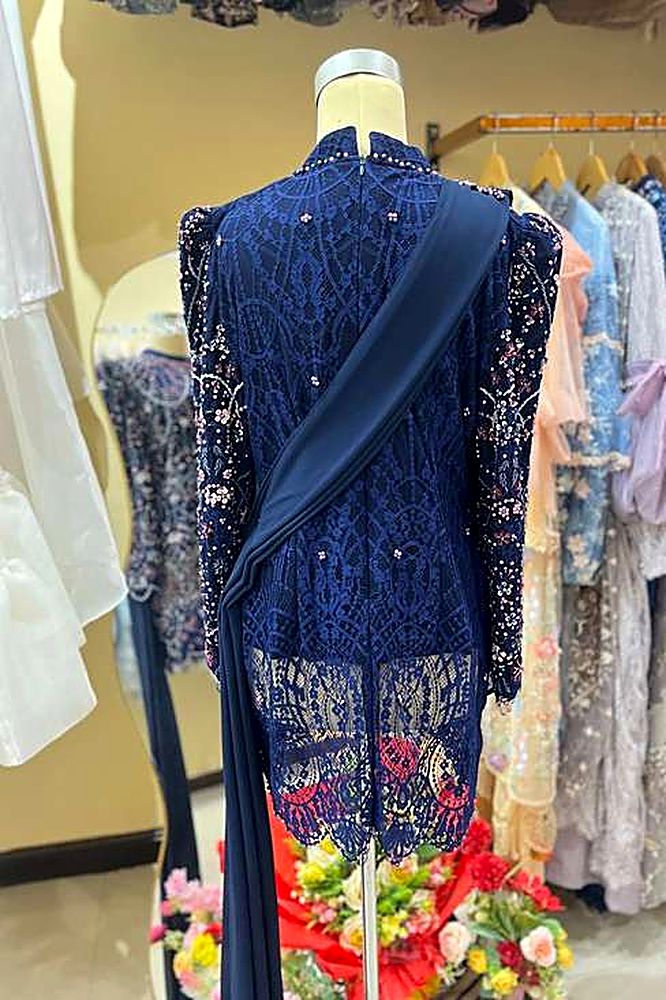 Kebaya Moira Navy