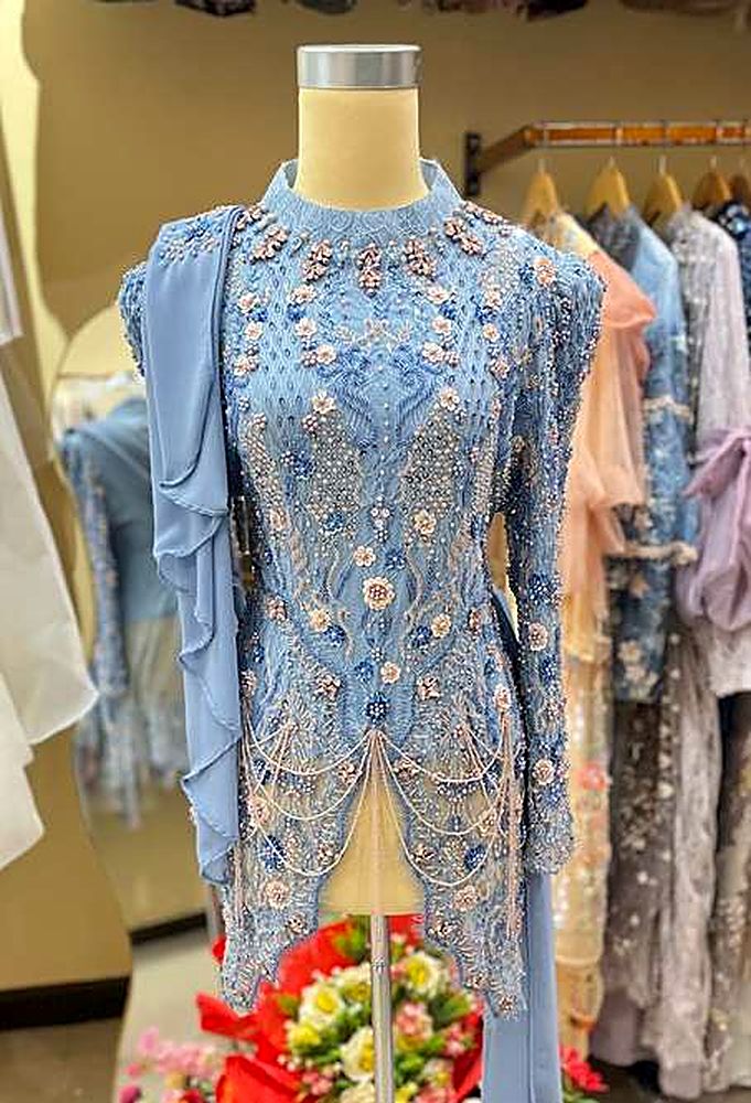 Kebaya Darissa Blue