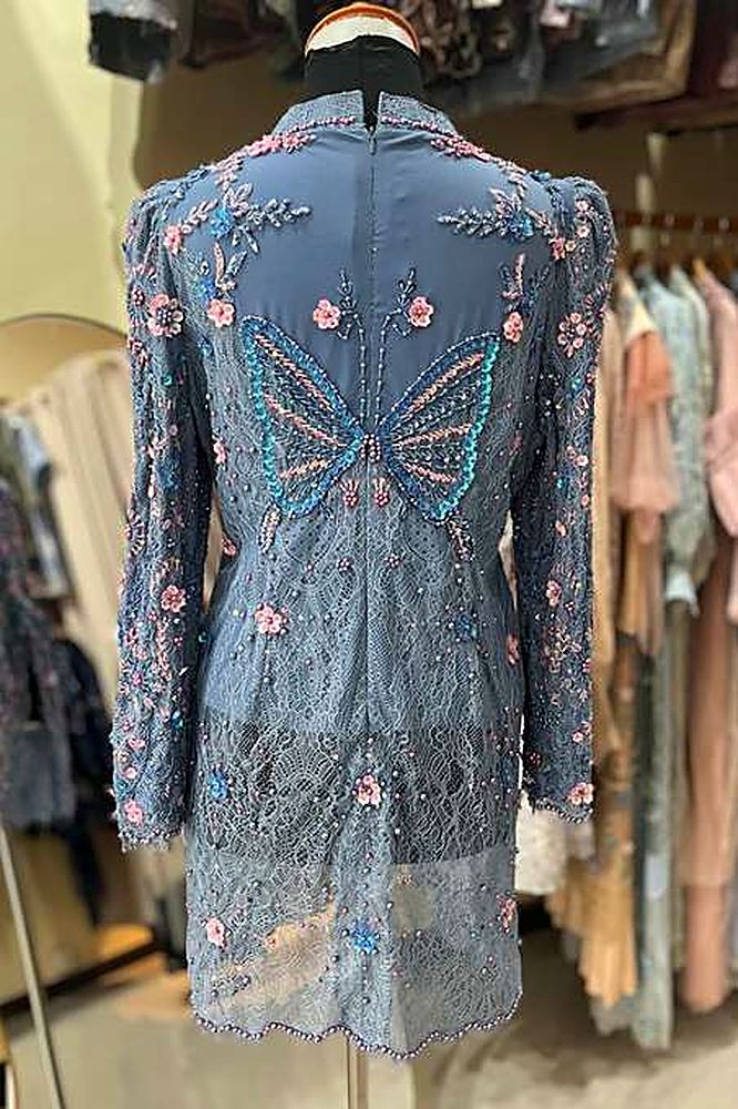 Kebaya Maryska Denim
