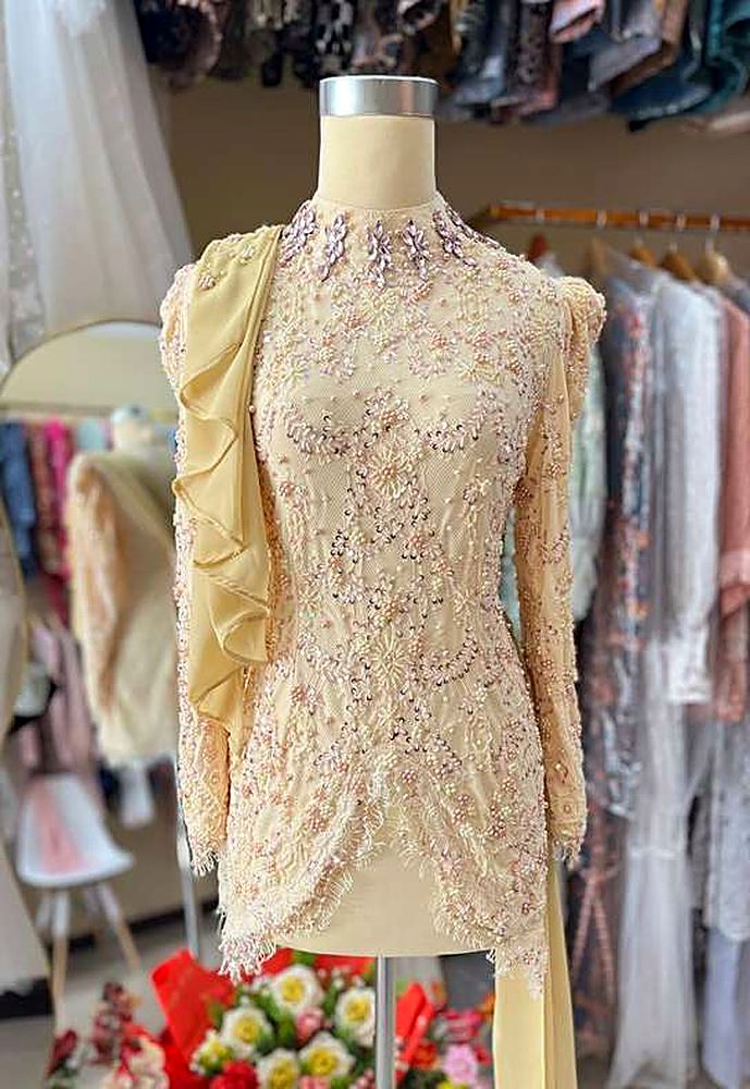 Kebaya Olivia Yellow