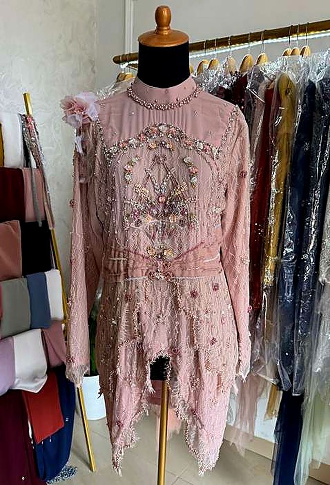Kebaya Lili Detachable Rosegold