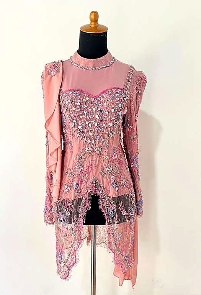 Kebaya Alesha Pink