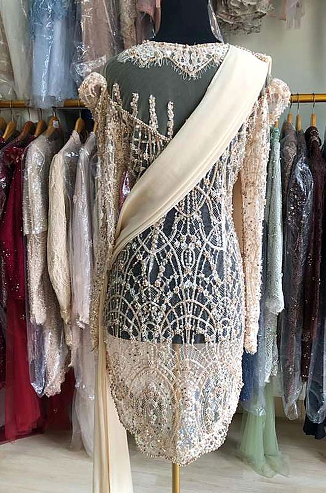 Kebaya Laluna Beige