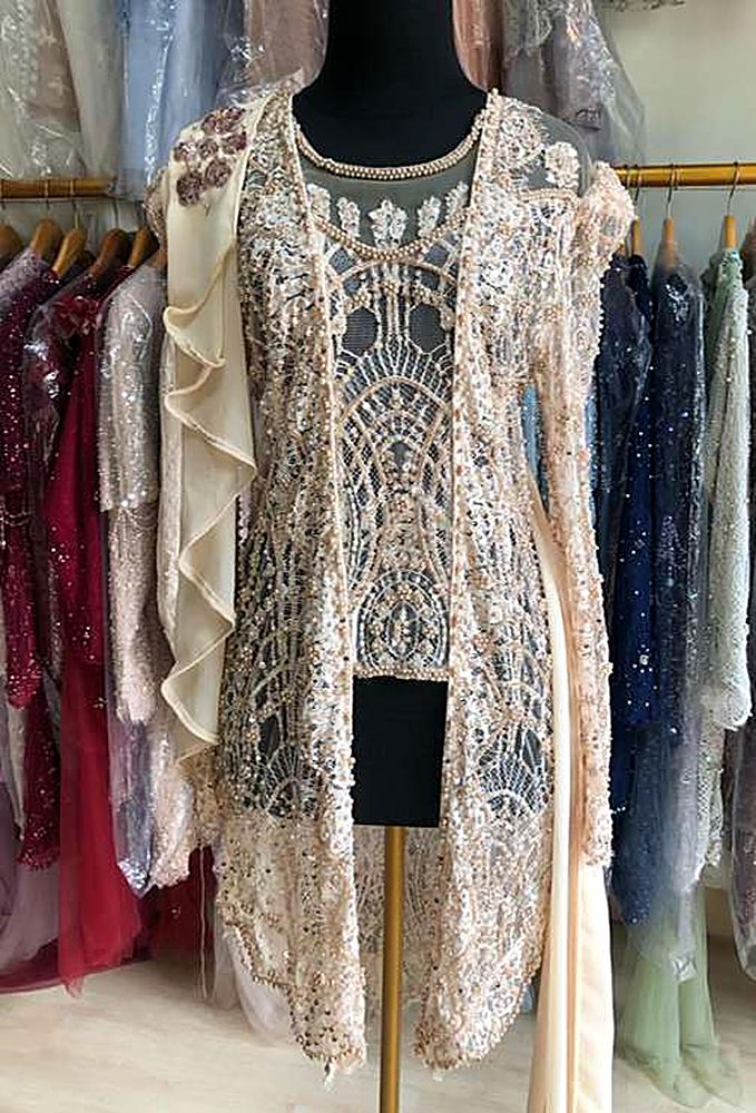 Kebaya Laluna Beige