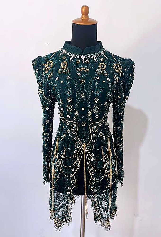Kebaya Yuna Hijau Datuk